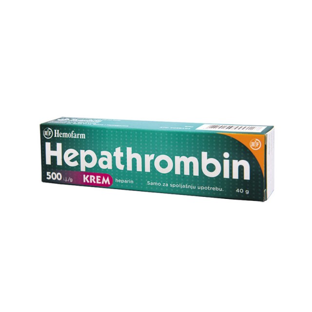 HEPATHROMBIN 500 I.J./G KREM 40G