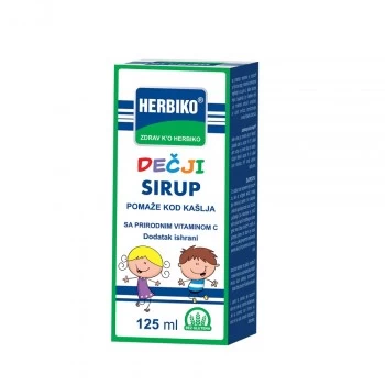 HERBIKO SIRUP ZA DECU 125ML HERBIKO SIRUP ZA DECU 125ML