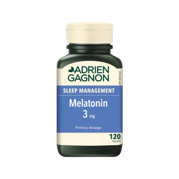 ADRIEN GAGNON MELATONIN 3 MG KAPSULE A 120 ADRIEN GAGNON MELATONIN 3 MG KAPSULE A 120