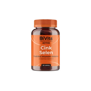 BIVITS ACTIVA CINK-SELEN TABLETE A60 BIVITS ACTIVA CINK-SELEN TABLETE A60